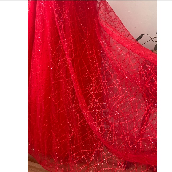 Ellie Wilde Mon Cheri Beaded Sequinned Prom - Picture 3 of 7